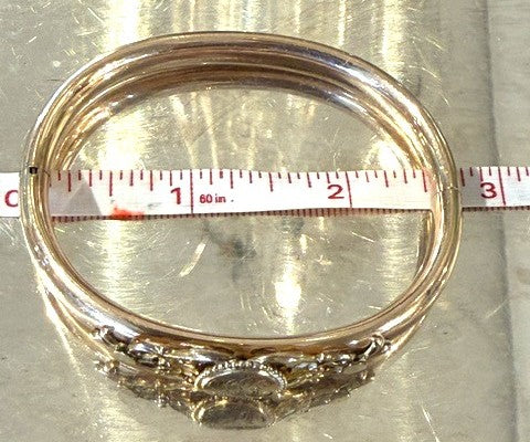 Antique Gold Filled Bangle Bracelet