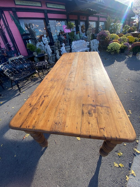 Sold English Pine Farmers / Dining Table