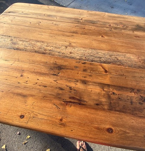 Sold English Pine Farmers / Dining Table