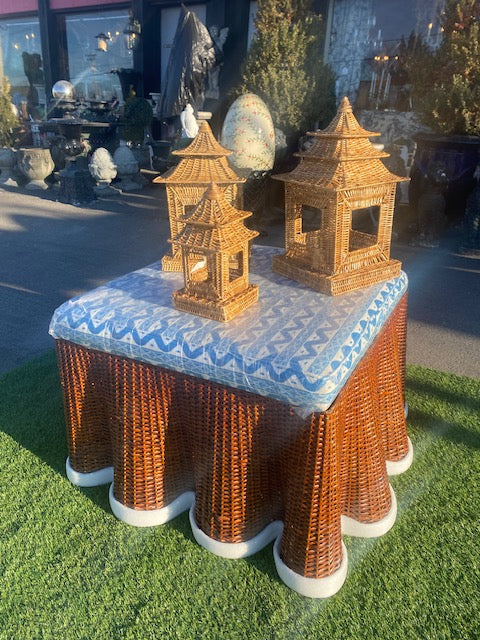 Wicker Pagodas Lantern