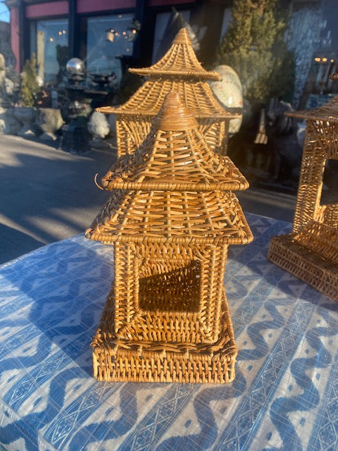Wicker Pagodas Lantern