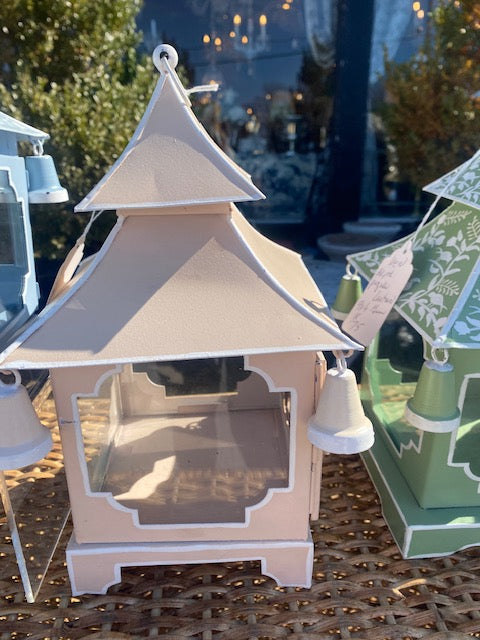 Chinoiserie Pagoda Lantern 11"