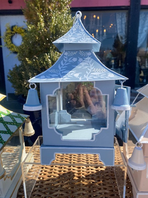 Chinoiserie Pagoda Lantern 11"