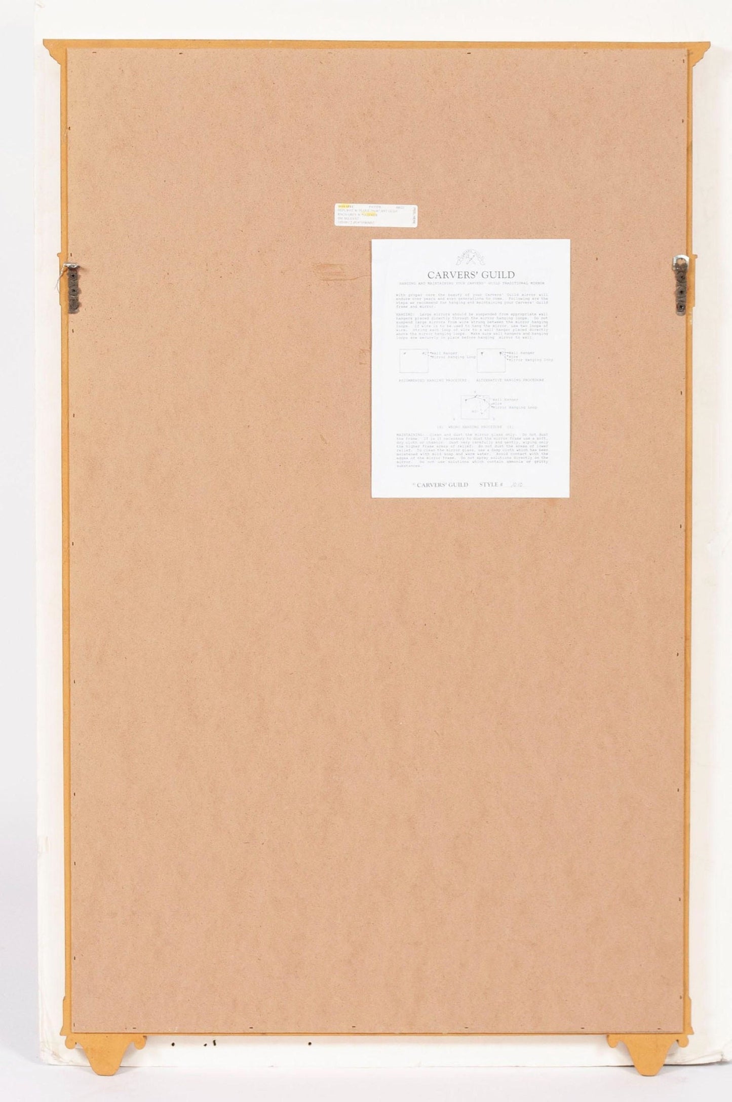 SOLD GOLD Gilt Mirror Trumeau Mirror