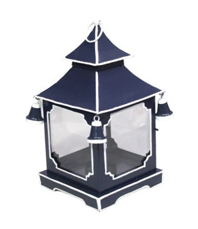 Chinoiserie Pagoda Lantern 11"
