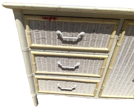 Lacquer Design Your Own Dixie Aloha Bamboo Buffet/Credenza