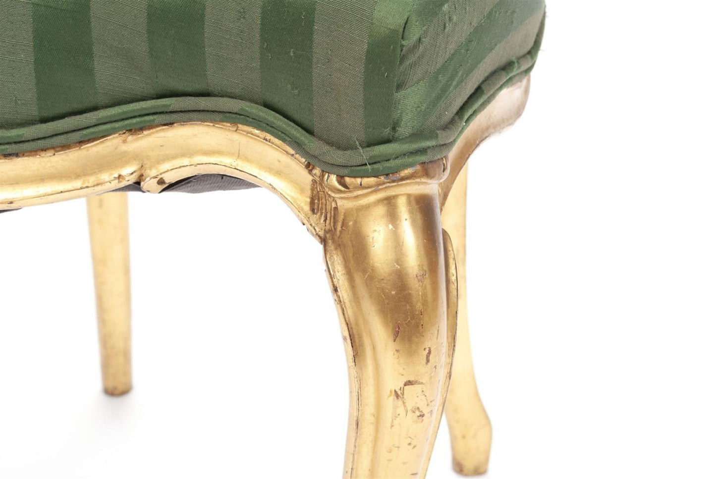 SOLD Antique Gold Gilt Parlor Chair