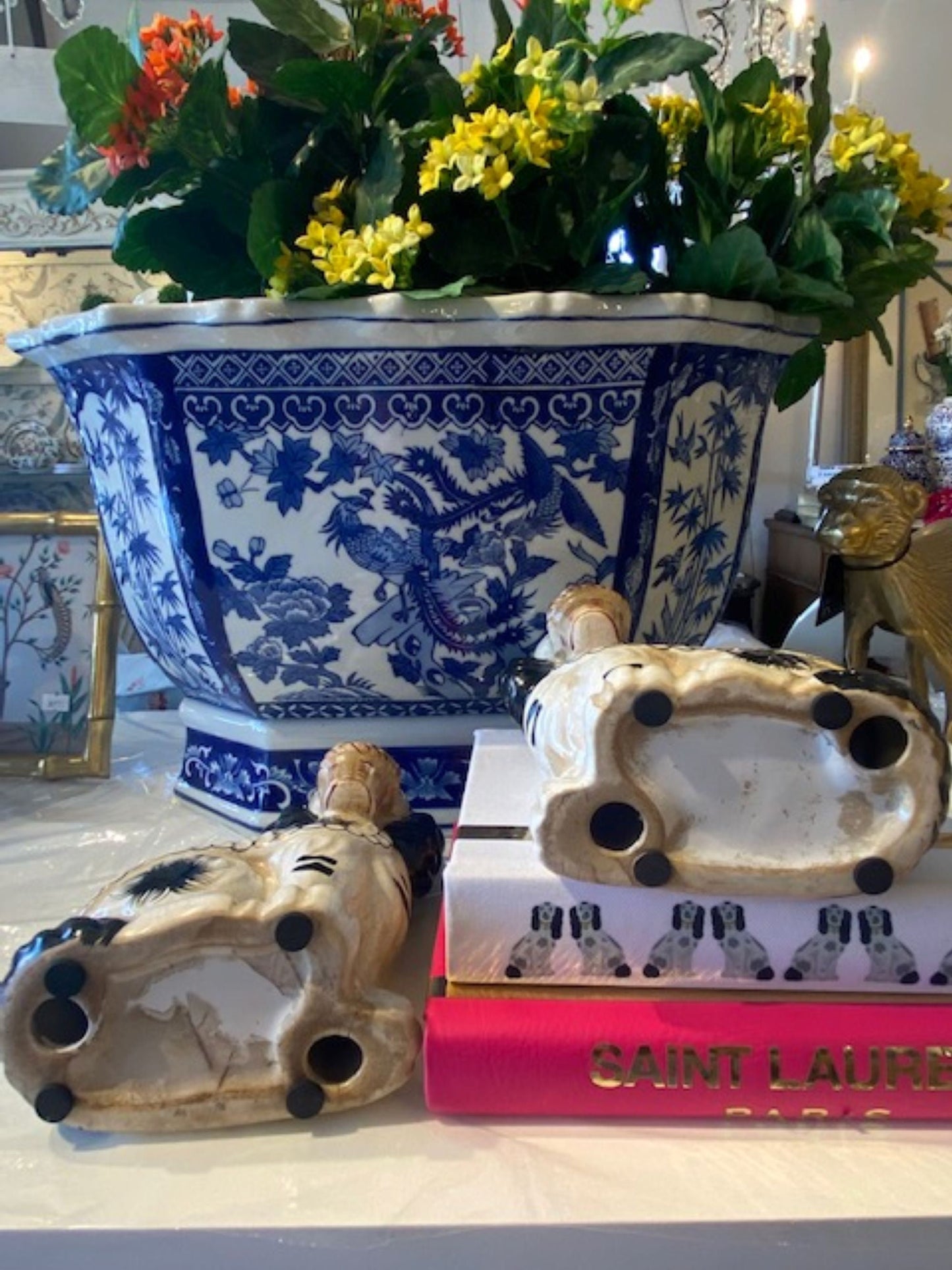 Staffordshire Dogs Pair New