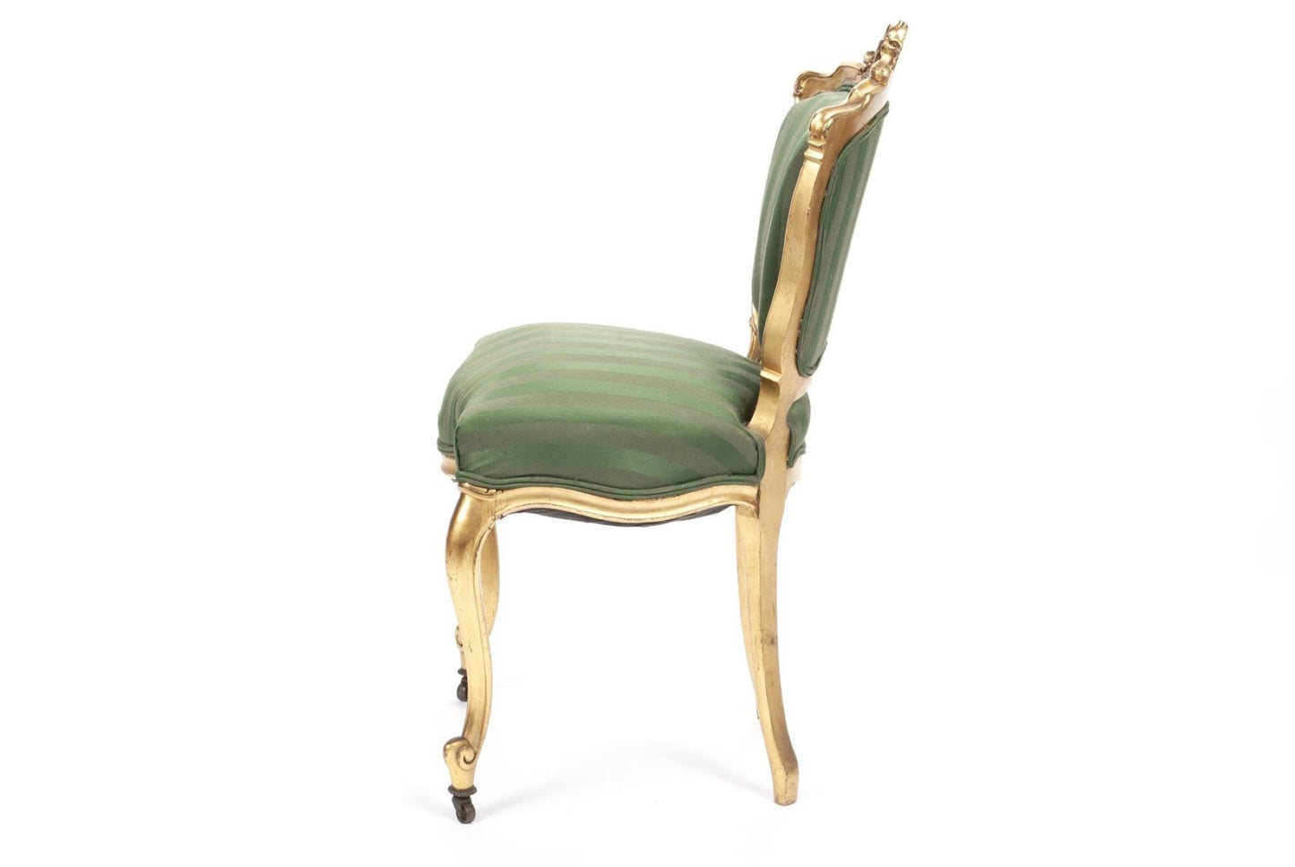 SOLD Antique Gold Gilt Parlor Chair