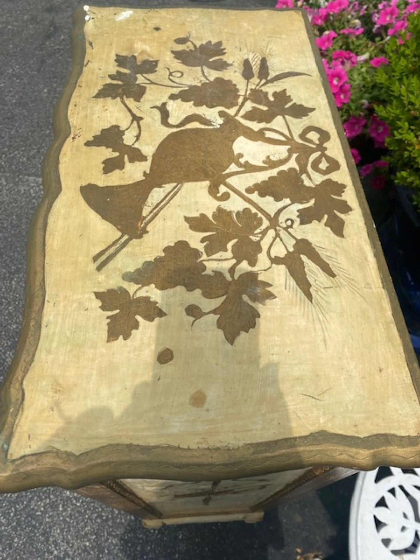 Vintage Florentine Lingerie Chest