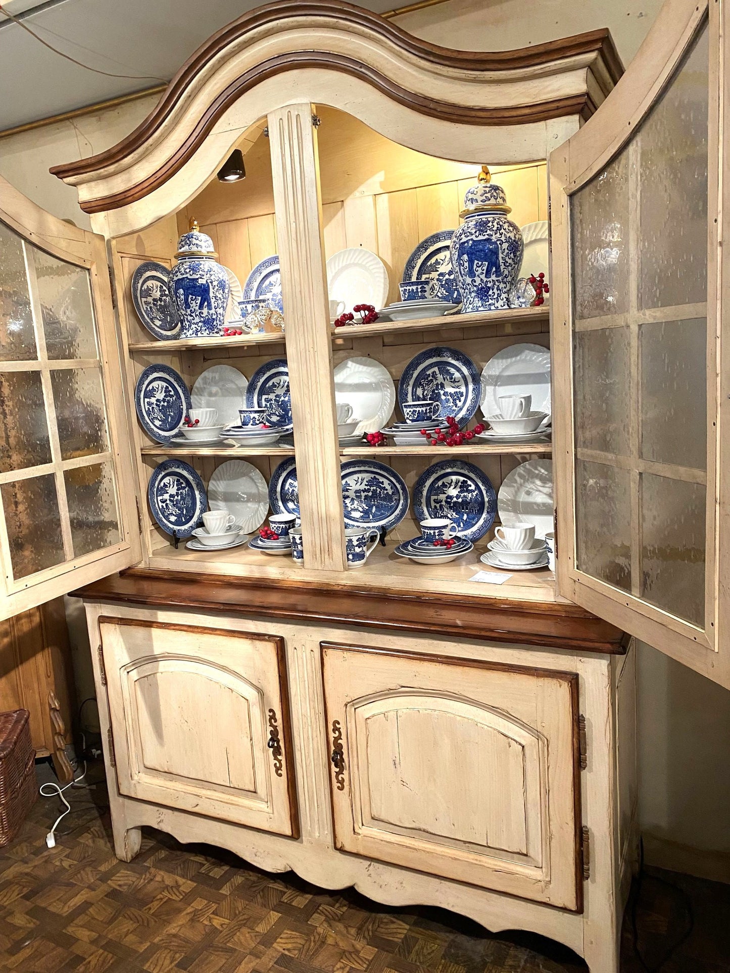 Beautiful cupboard with great lines china cabinet