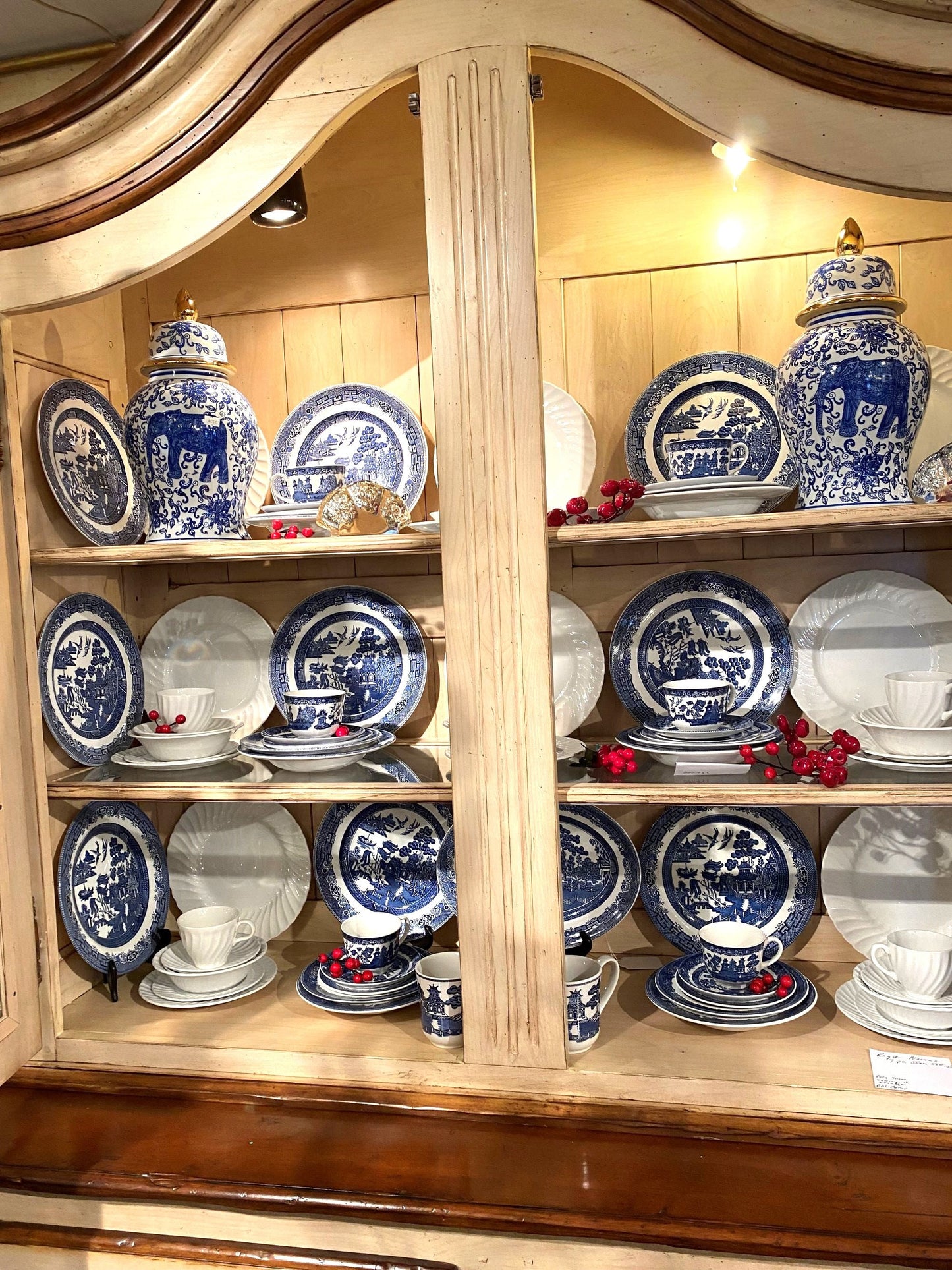 Beautiful cupboard with great lines china cabinet