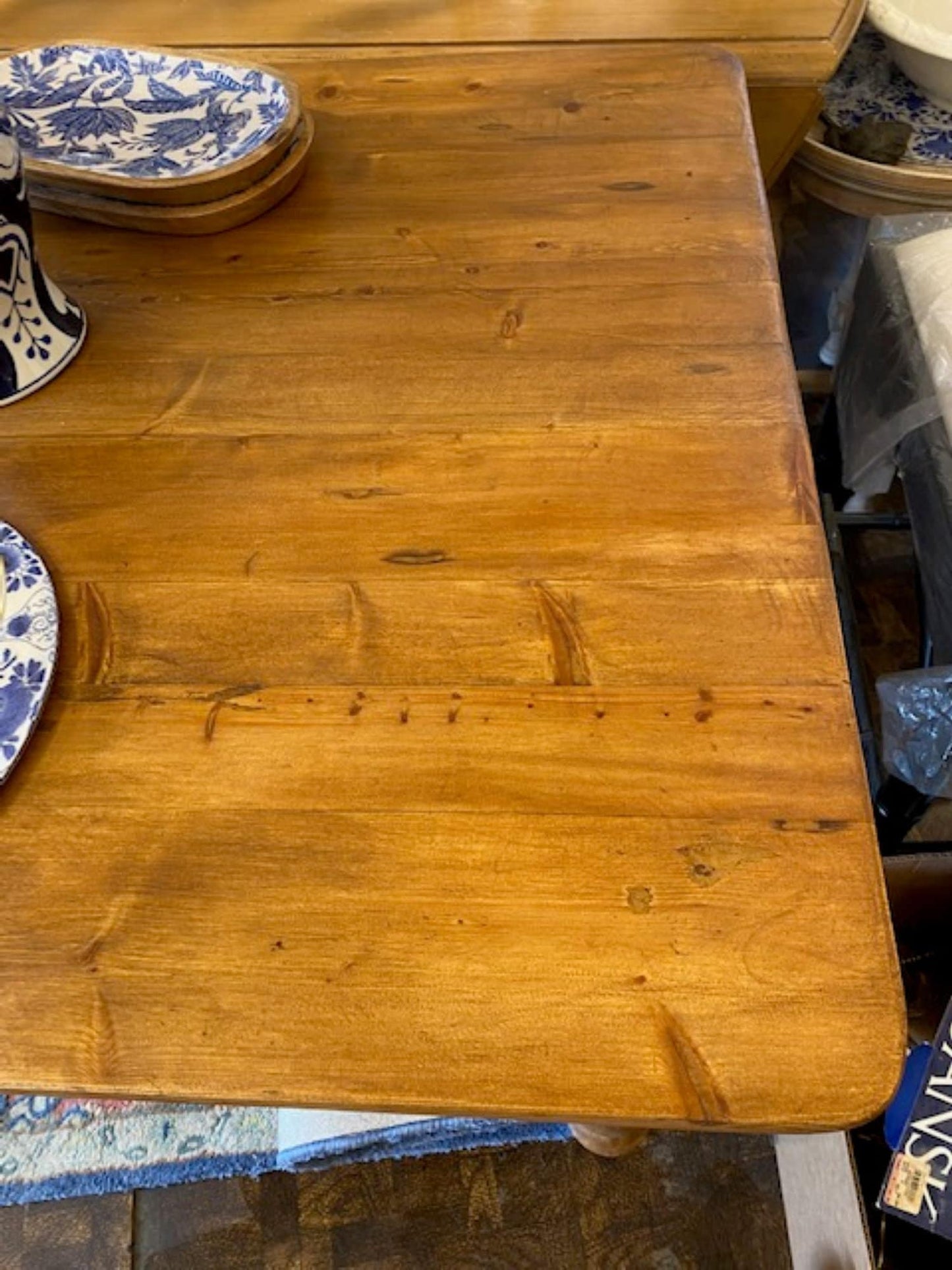 English Pine Dining Table