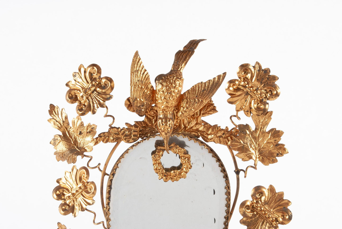 SOLD Antique French Bridal Dome Globe De Mariee B