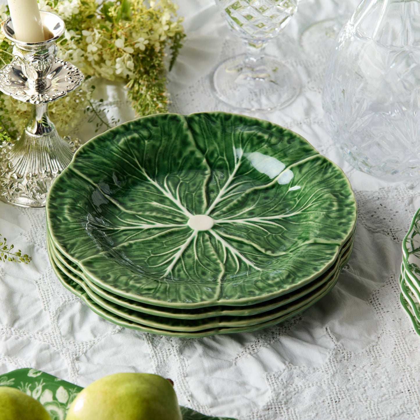 Le Jardin Cabbage  Dinner Plate