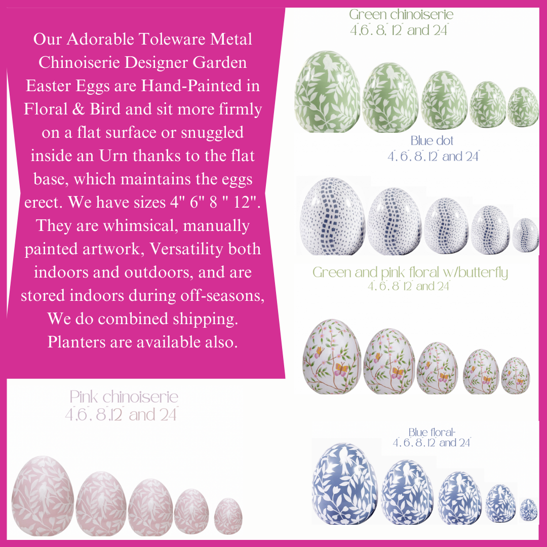 Chinoiserie Easter Eggs