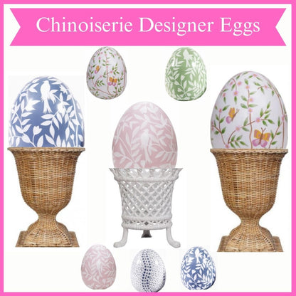Chinoiserie Easter Eggs