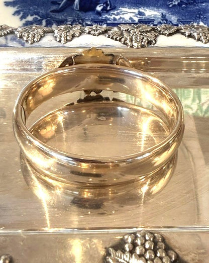 Victorian Gold Filled Lion Bangle