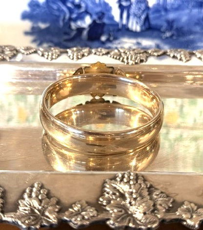 Victorian Gold Filled Lion Bangle