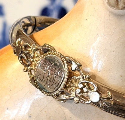 Antique Gold Filled Bangle Bracelet