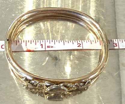 Antique Gold Filled Bangle Bracelet