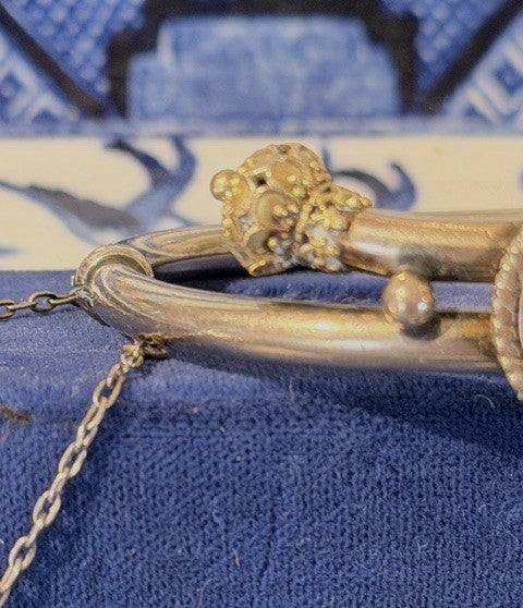 Antique Etruscan Revival Gold Filled  Bracelet