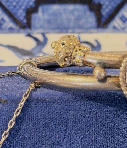 Antique Etruscan Revival Gold Filled  Bracelet