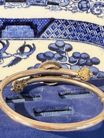 Antique Etruscan Revival Gold Filled  Bracelet
