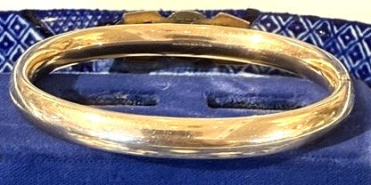 Antique 1907 Edwardian Austin & Stone Gold Filled Bangle Bracelet