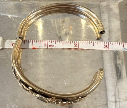 Antique Victorian  B& H Signed Gold Fillewd Expandeable Bracelet