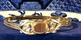 Antique Victorian  B& H Signed Gold Fillewd Expandeable Bracelet