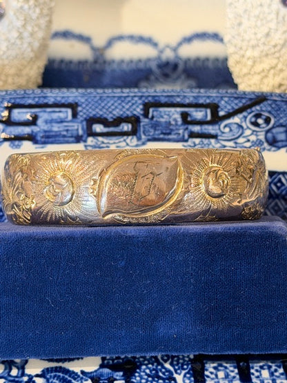 Antique Gold Filled Bracelet Bangle