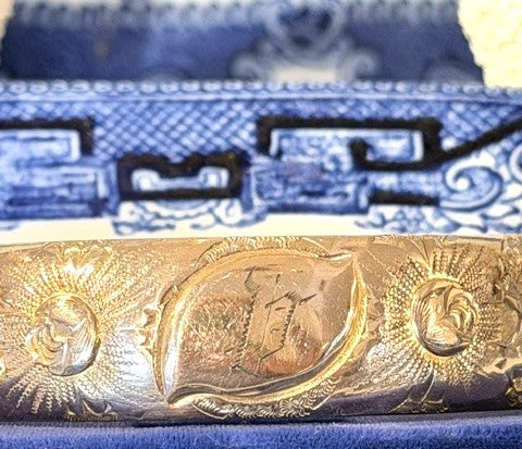 Antique Gold Filled Bracelet Bangle
