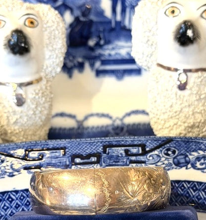 Antique Gold Filled Bracelet Bangle