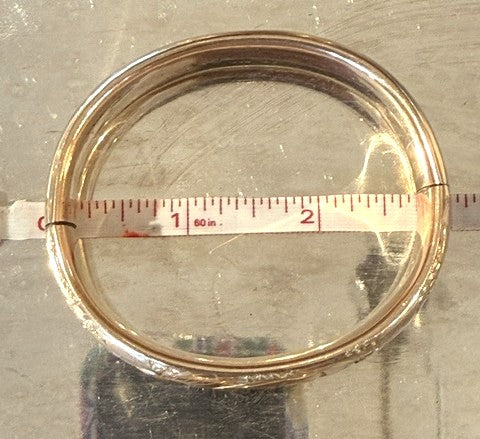 Antique Gold Filled Bracelet Bangle
