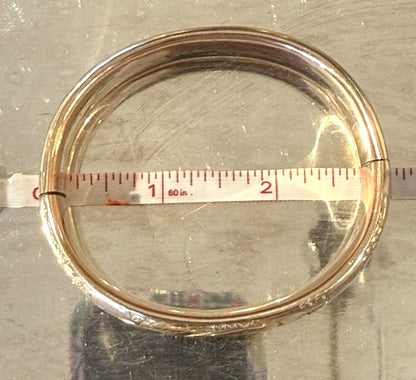 Antique Gold Filled Bracelet Bangle