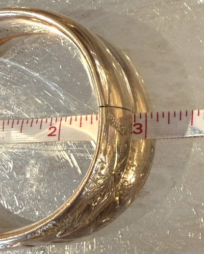 Antique Gold Filled Bracelet Bangle