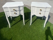 SOLD  Beautiful Lacquered  Vintage Nitestands