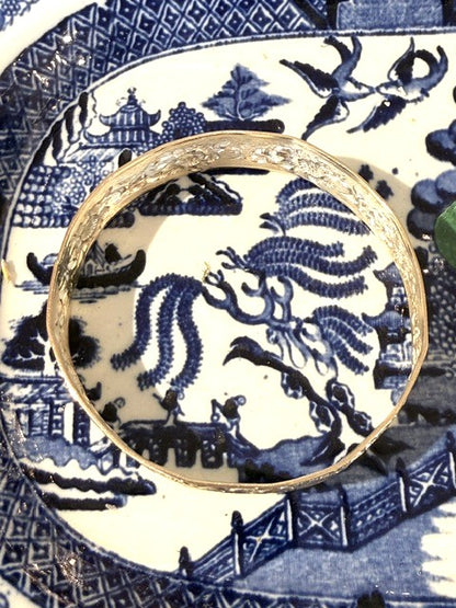 Victorian Gold Filled Bangle