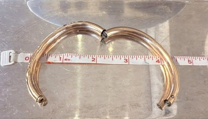 Gold Filled Victorian Bangle Bracelet