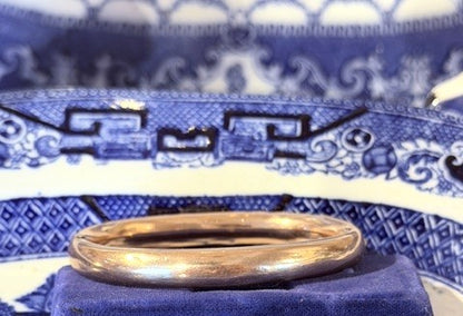 Gold Filled Victorian Bangle Bracelet