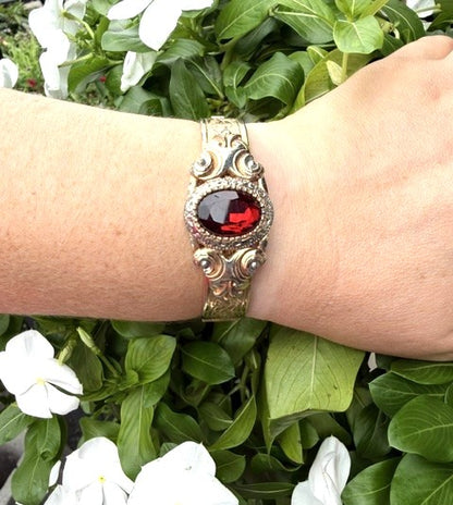 Antique Revival Gold Filled Bracelet Bangle