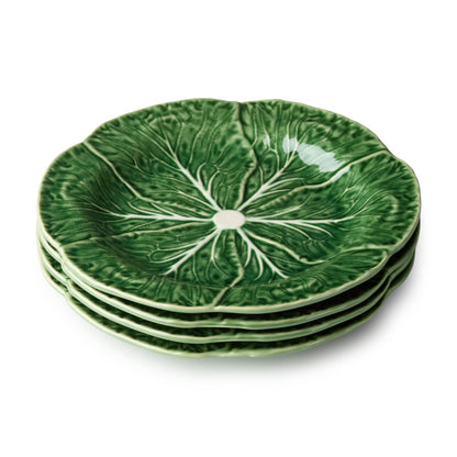 Le Jardin Cabbage 3-D Salad Plate 9in