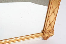 SOLD   GOLD Gilt Mirror Trumeau  Mirror