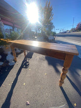 SOLD   English Pine Farmer's Table /Desk