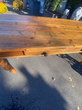 SOLD   English Pine Farmer's Table /Desk