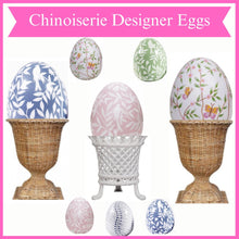 SALE 40% Off Chinoiserie Designer Easter Eggs
