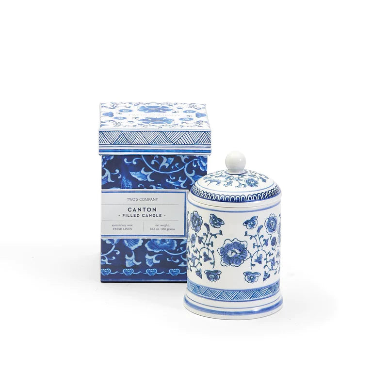 Canton Scented Lidded Candle