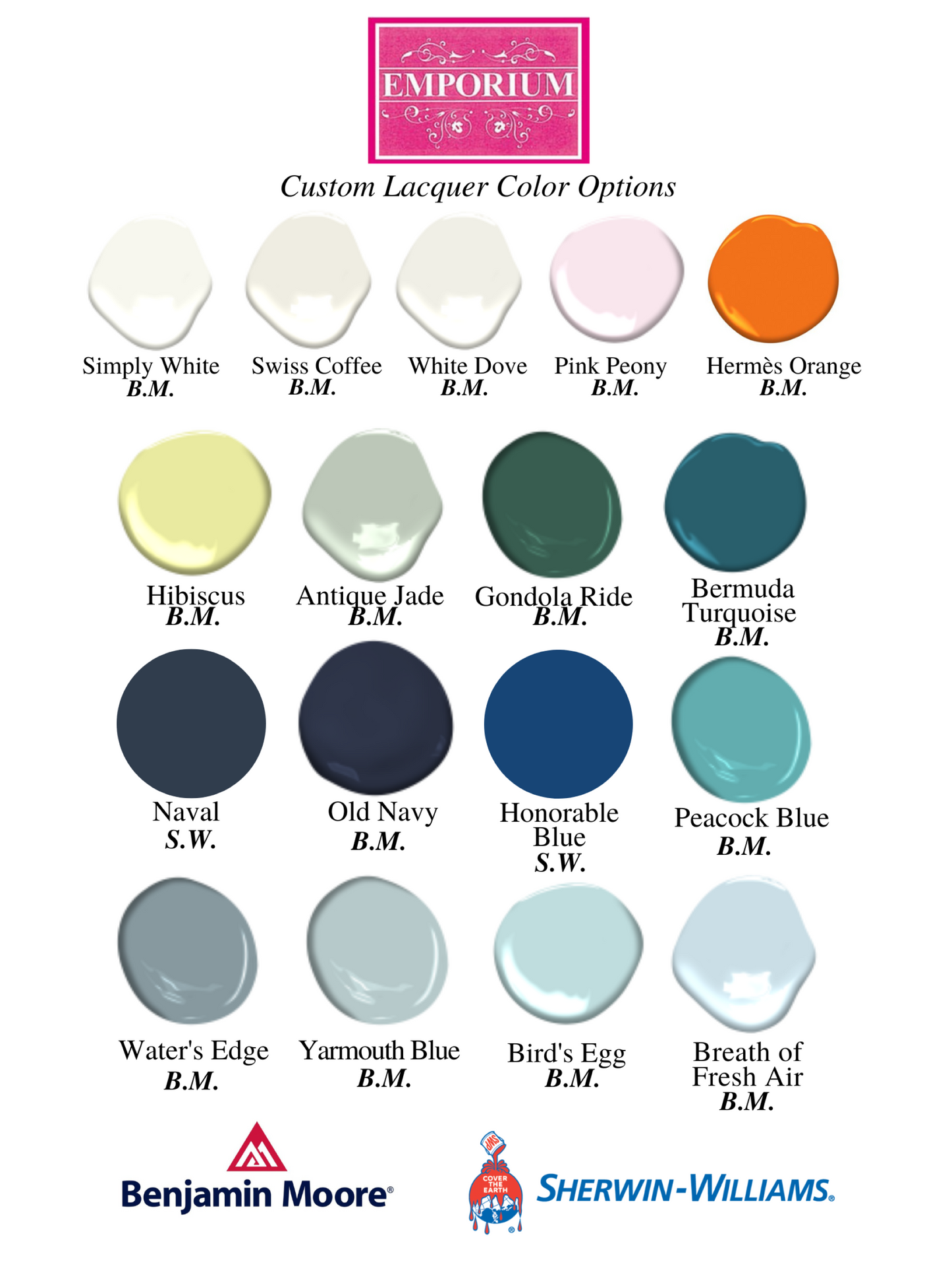LACQUER DESIGN Your Own Pair of Bakers Lingerie Chests