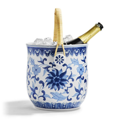 Elegant Chinoiserie Cooler Bucket